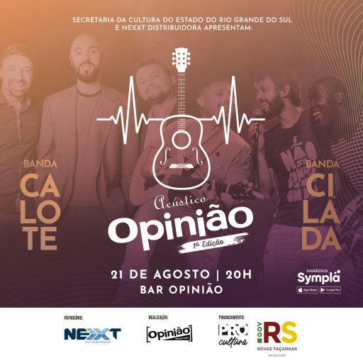 Acústico Opinião | Pagode Anos 90 com Banda Cilada e Banda Calote