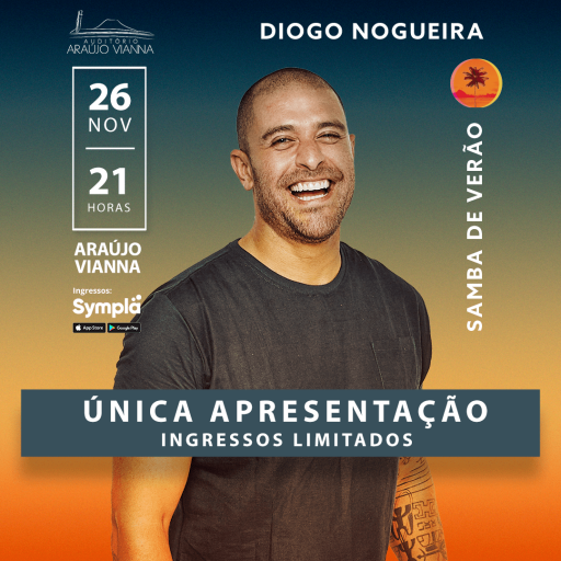 Diogo Nogueira – Auditório Araujo Vianna