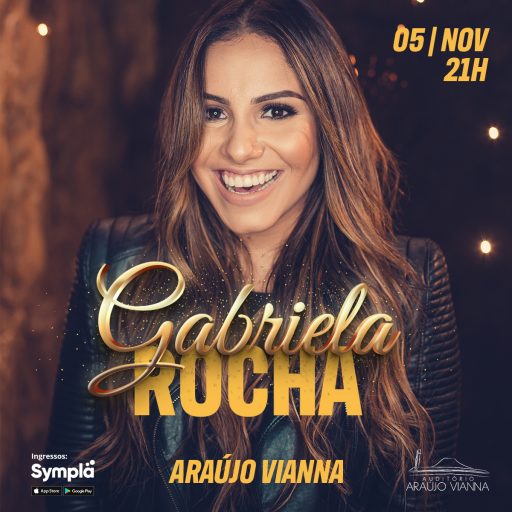 Gabriela Rocha – Auditório Araújo Vianna