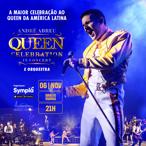 Queen Celebration in Concert – Auditório Araújo Vianna