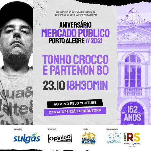 Tonho Crocco e Partenon 80 – LIVE