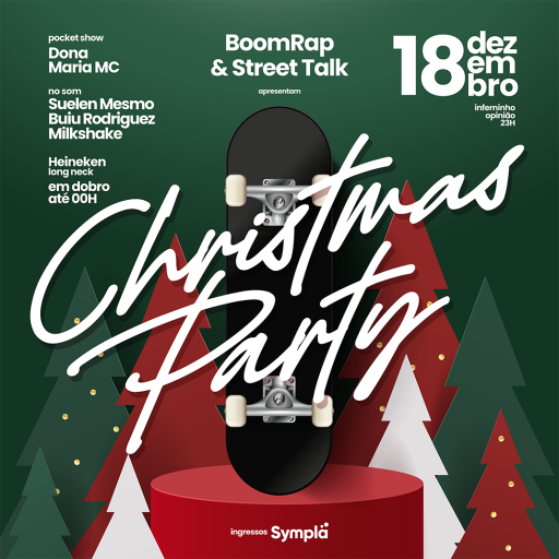 BOOM RAP – CHRISTMAS PARTY – BAR OPINIÃO