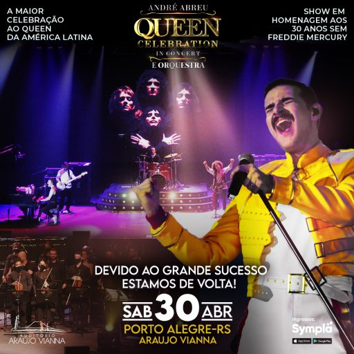 Queen Celebration in Concert – Auditório Araújo Vianna