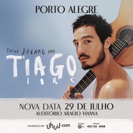 Tiago Iorc – Auditório Araújo Vianna