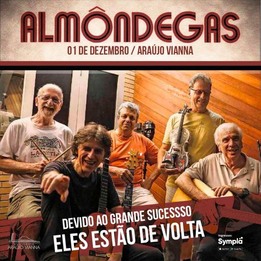 Almôndegas – Auditório Araújo Vianna